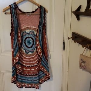 Almost famous Crochet vest